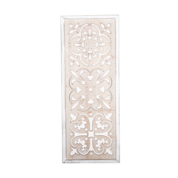 Drevená nástenná dekorácia Dakls Arabesque, 32 × 82 cm
