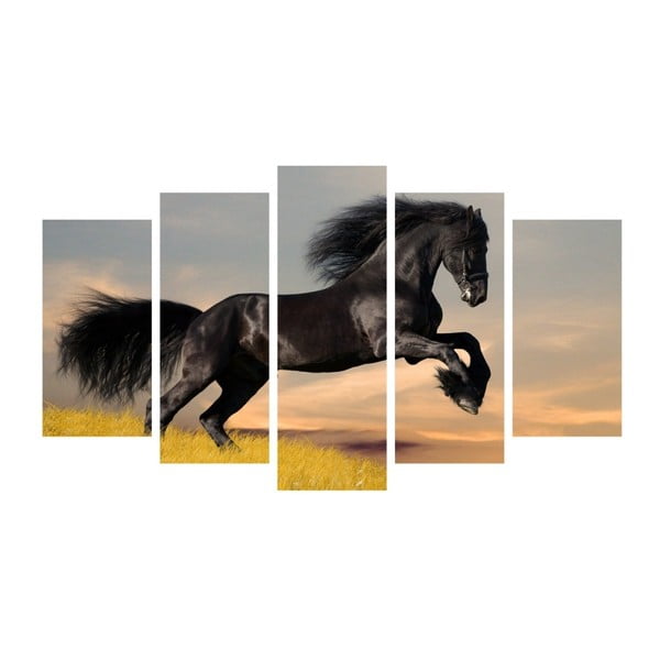 Viacdielny obraz Insigne Horse Shape, 102 × 60 cm