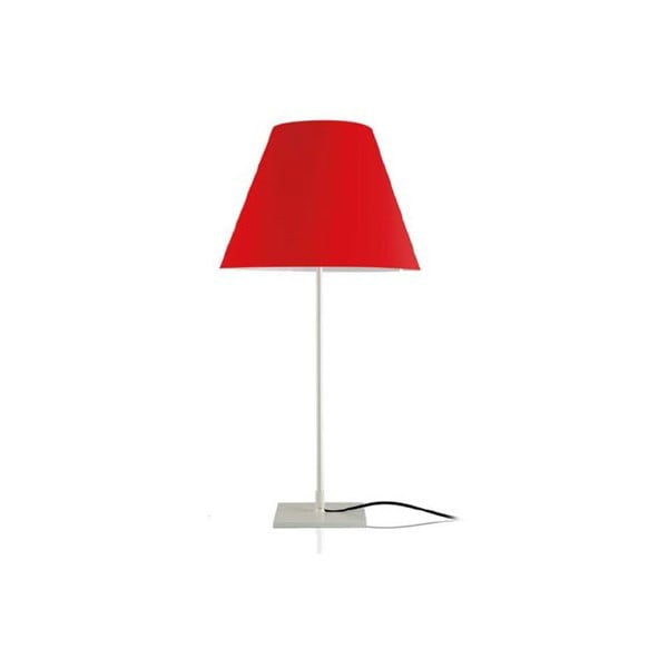 Stolová lampa Simple Metal/Red