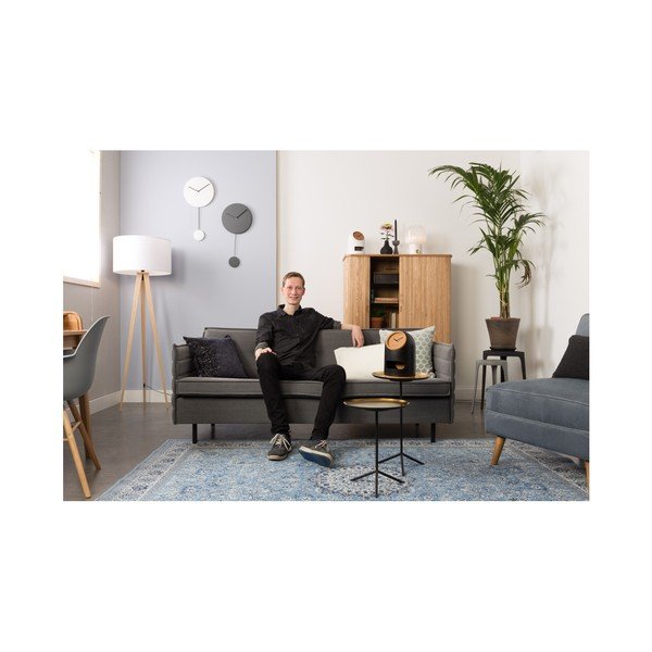 Biele nástenné hodiny Zuiver-image-3