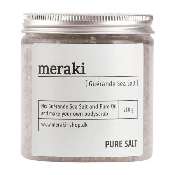 Morská soľ na peeling Meraki Pure, 250 g