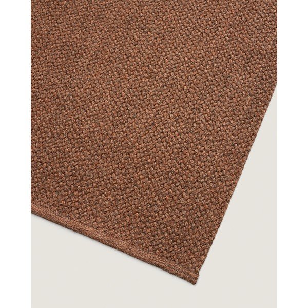 Vnútorný a vonkajší koberec z recyklovaných vlákien v terakotovej farbe 160x230 cm Despas – Kave Home-image-4