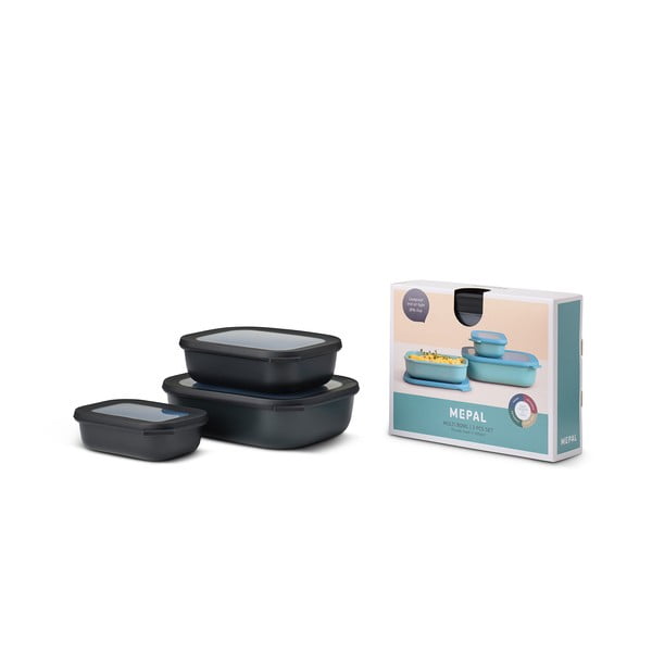 Potravinové škatuľky v súprave 3 ks Cirqula – Mepal-image-2