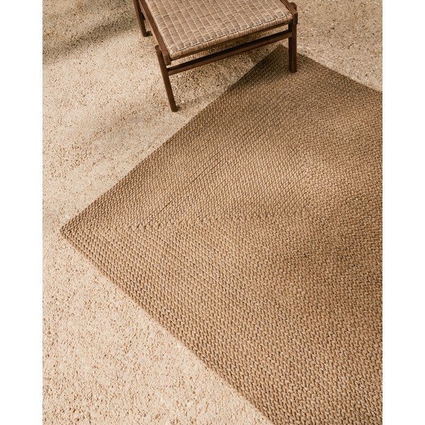 Béžový vnútorný a vonkajší koberec z recyklovaných vlákien 160x230 cm Despas – Kave Home-image-2