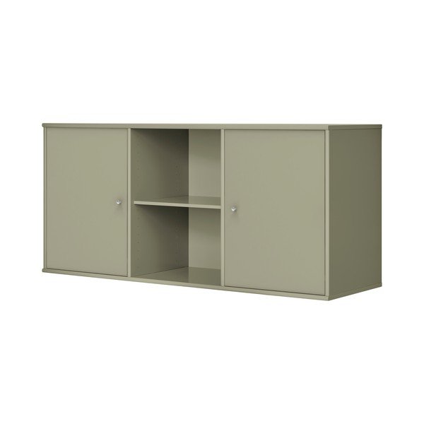 Kaki závesná komoda 133x61x42 cm Mistral – Hammel Furniture-image-3