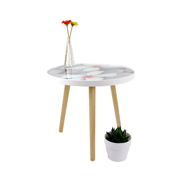 Odkladací stolík Furniteam Design, ⌀ 50 cm