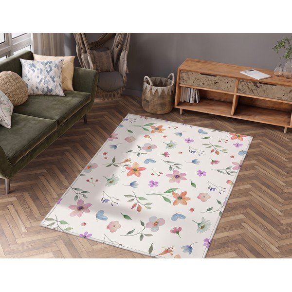 Prateľný behúň 80x200 cm Floral – Vitaus-image-1