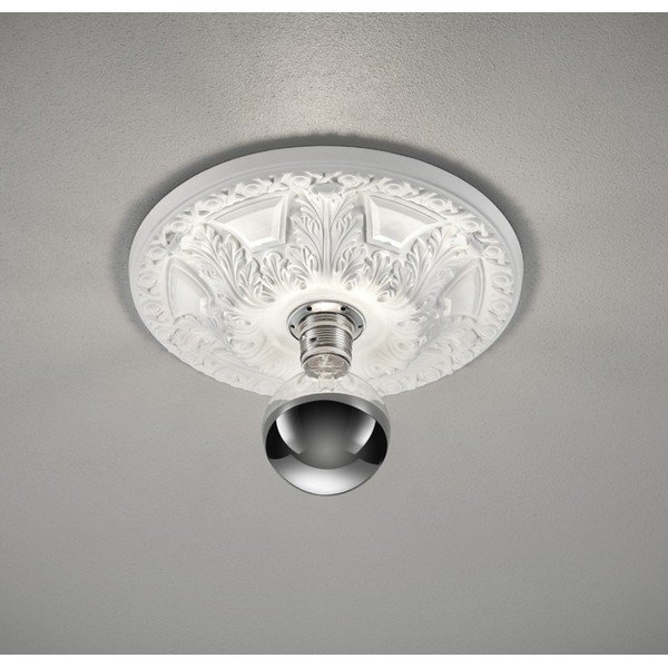 Biele stropné svietidlo ø 30 cm Lilly – Trio-image-1