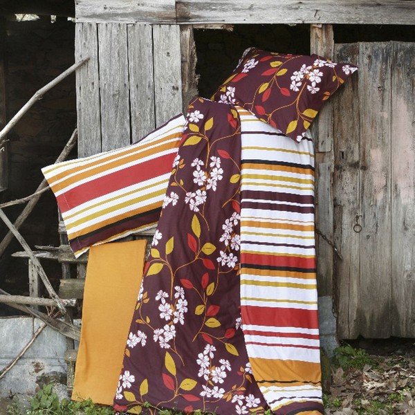 Obliečky Flor Brown, 200x220 cm-image-1