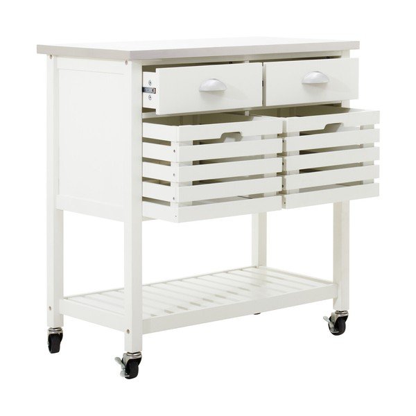 Servírovací stolík na kolieskach 46x86 cm Frankfurt – Premier Housewares-image-4