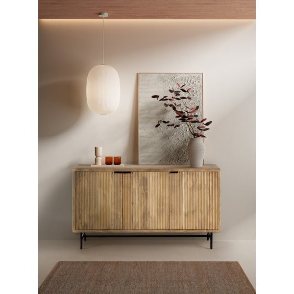 Komoda z mangového dreva v prírodnej farbe 150x85x40 cm Mundra – MOME-image-4