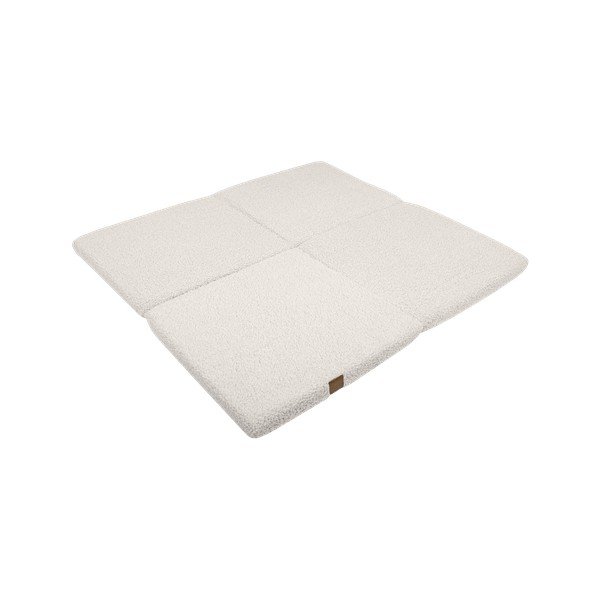 Krémová detská hracia podložka 120x120 cm – Meowbaby