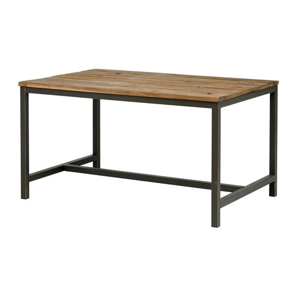 Jedálenský stôl s doskou z brestového dreva Interstil Vintage, 140 × 75 cm