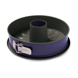 Fialová oceľová forma na bábovku Guardini Bon Ton Springform, ø 26 cm