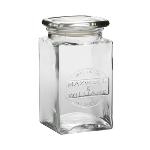 Sada dvoch slenených dóz Maxwell & Williams Jar, 1 l