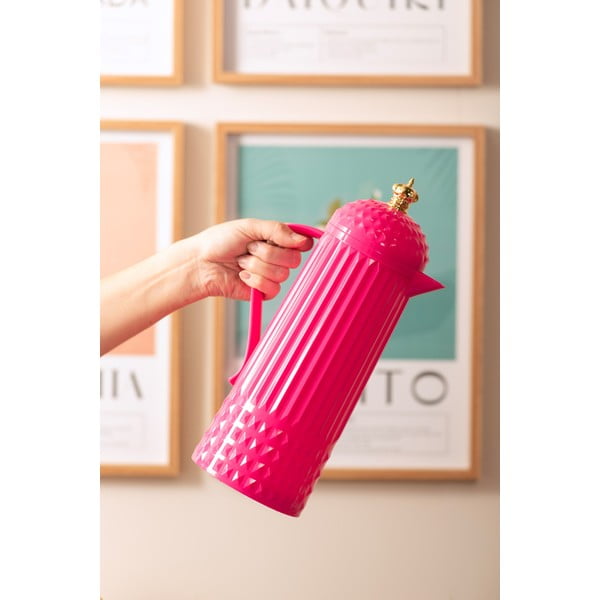 Ružová termoska 920 ml Crown  – PT LIVING-image-1