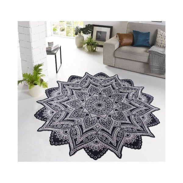 Koberec Vitaus Grisso, ⌀ 100 cm