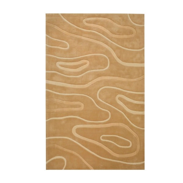 Ručne tkaný koberec Phoenix, 120x180 cm, béžový
