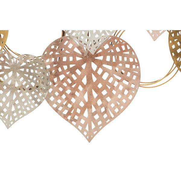 Kovová nástenná dekorácia 91x40 cm Hearts – Mauro Ferretti-image-4