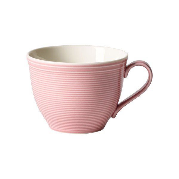Ružová porcelánová šálka na kávu Like by Villeroy & Boch Group, 0,25 l
