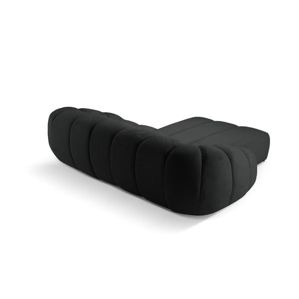 Čierna rohová pohovka (ľavý roh) Diana – Micadoni -image-3