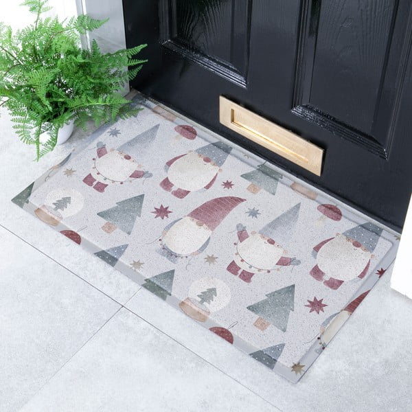 Rohožka s vianočným motívom 40x70 cm Gnomes – Artsy Doormats-image-1
