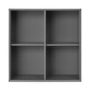 Antracitová závesná knižnica 70x70 cm Mistral – Hammel Furniture