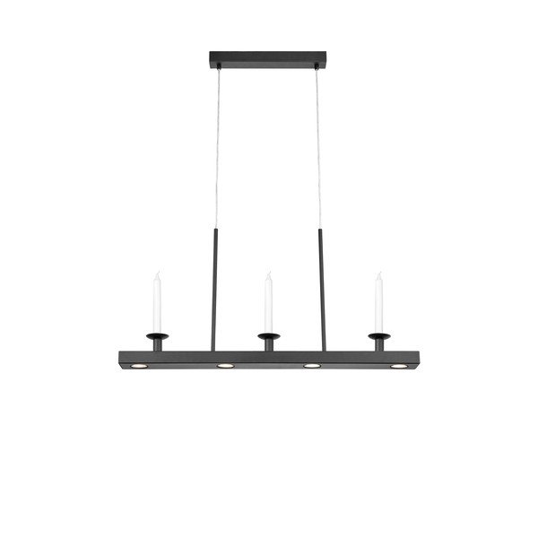 Čierne kovové LED závesné svietidlo so stmievačom Dining – Markslöjd