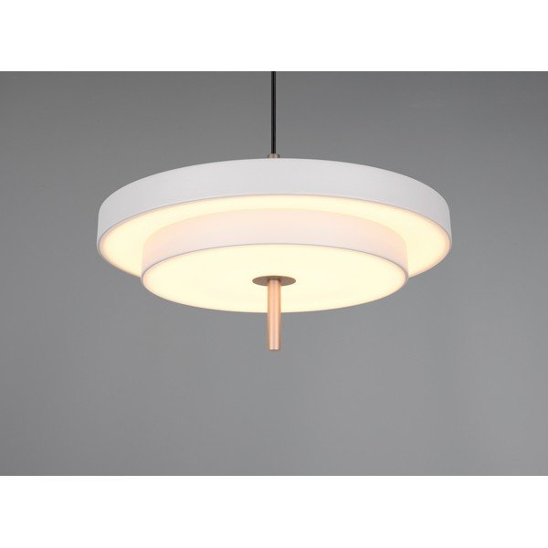 Slonovinové LED závesné svietidlo so stmievačom Keaton – Trio-image-1