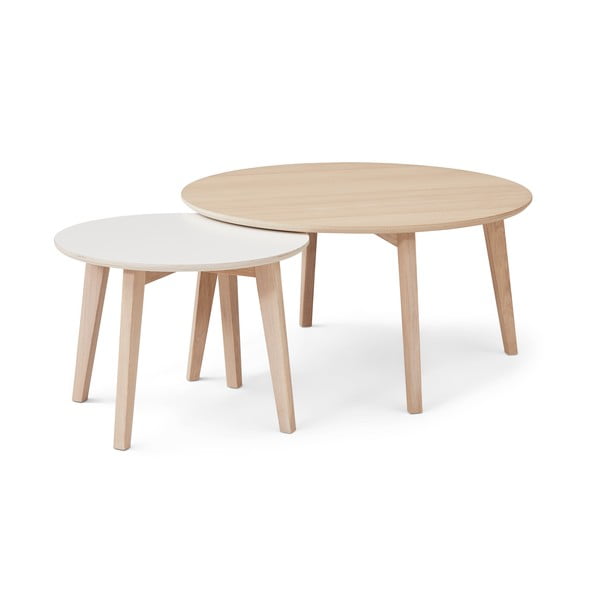 Konferenčný stolík podyhovaný dubom Hammel Iris Ø 90 cm-image-3