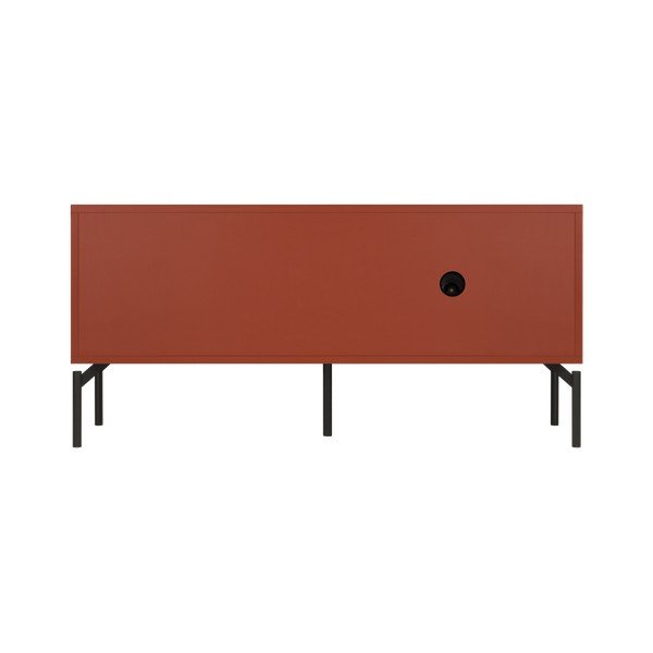 TV stolík v terakotovej farbe 116x55x42 cm Met Mini – noo.ma-image-3