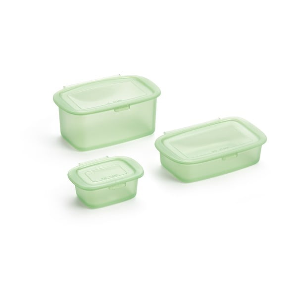 Potravinové škatuľky v súprave 3 ks – Lékué