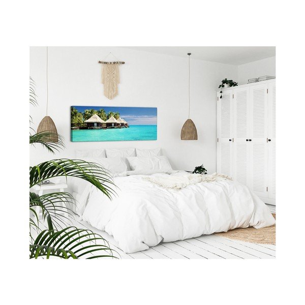 Obraz Styler Canvas Domki, 60 × 150 cm-image-2