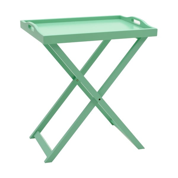 Zelený odkladací stolík InArt Clasicco