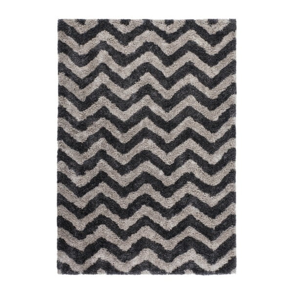 Ručne tkaný koberec Kayoom Finesse 923 Graphit, 160 x 230 cm