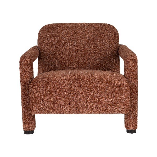 Červené ženilkové kreslo Kent – Dutchbone-image-2