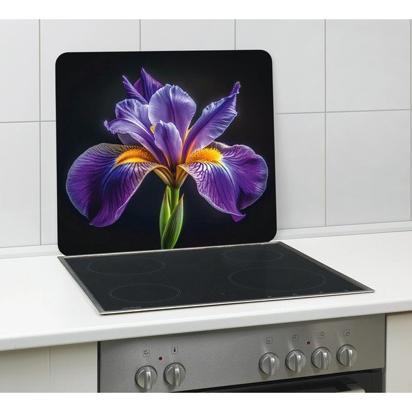 Kryt na stenu pri sporáku z tvrdeného skla 50x56 cm Abdeckplatte  – Wenko-image-1