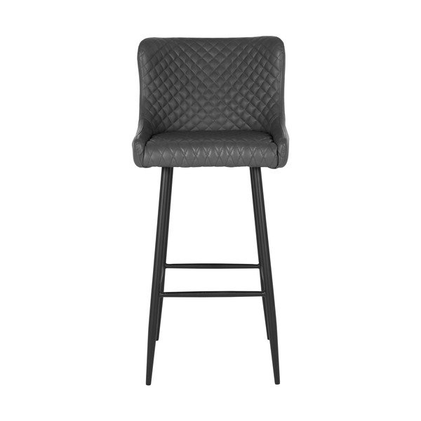 Tmavosivá barová stolička 105 cm Dallas – House Nordic-image-2