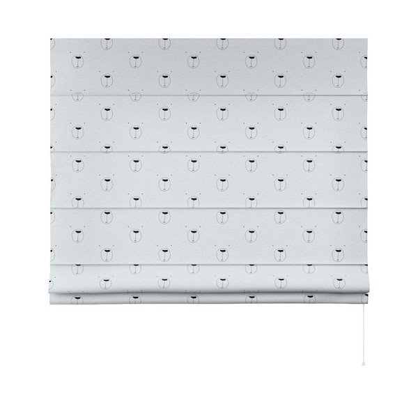 Biela detská roleta 170x130 cm Magic - Yellow Tipi-image-3