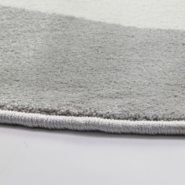 Sivý detský koberec ø 80 cm Soft – FD-image-2