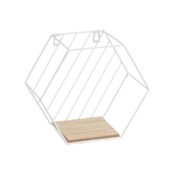 Biele/v prírodnej farbe police v súprave 3 ks 31 cm – Casa Selección-image-2