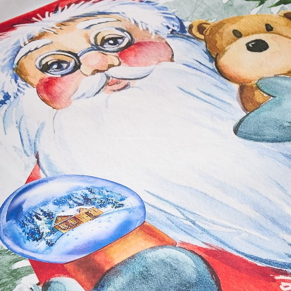Obliečky na jednolôžko 135x200 cm Retro Santa – Catherine Lansfield-image-4