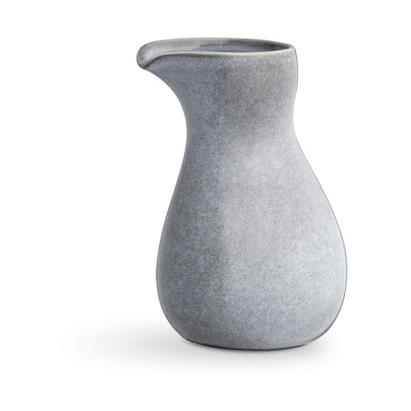 Svetlosivá kameninová nádoba na mlieko Kähler Design Mano, 1 l