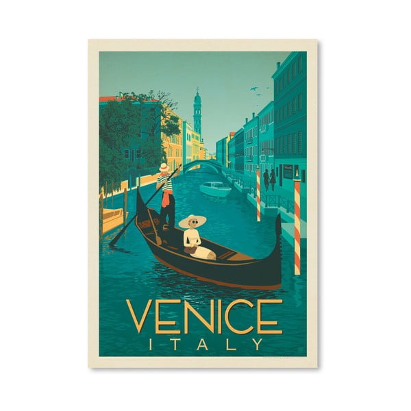 Plagát Americanflat Venice, 42 x 30 cm