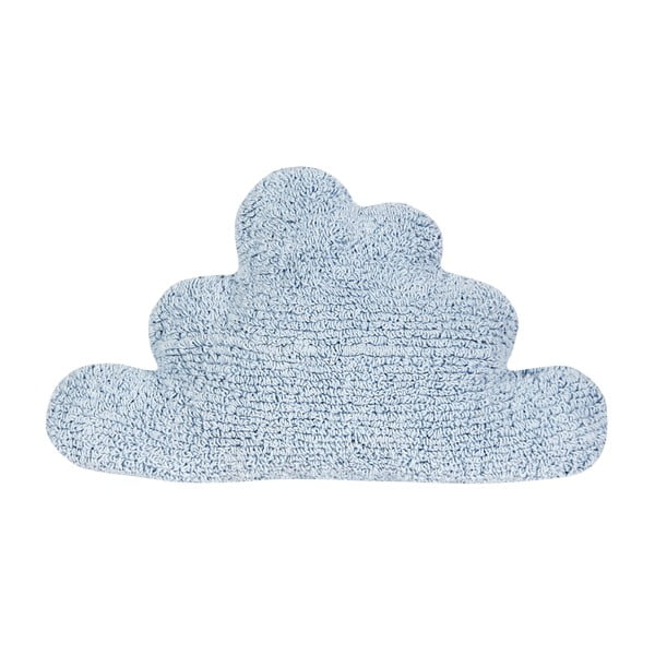 Modrý bavlnený vankúš Happy Decor Kids Cloud, 45 x 45 cm