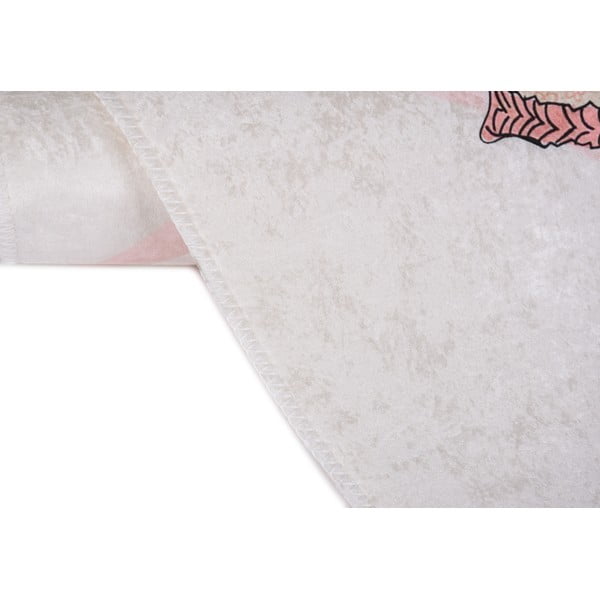 Svetloružový detský koberec 100x160 cm Lovely Girl – Vitaus-image-2