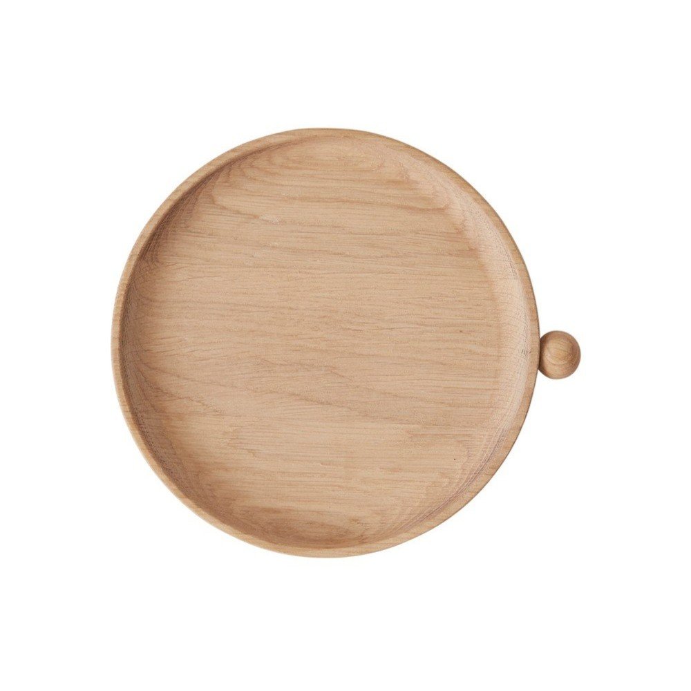 Drevená tácka ø 20 cm Inka – OYOY Living Design