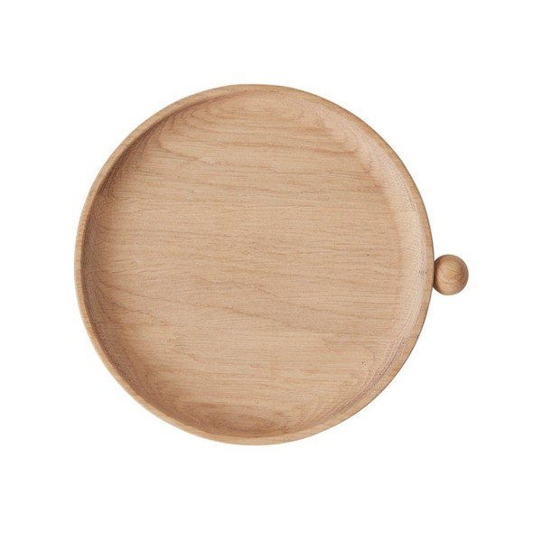 Drevená tácka ø 20 cm Inka – OYOY Living Design