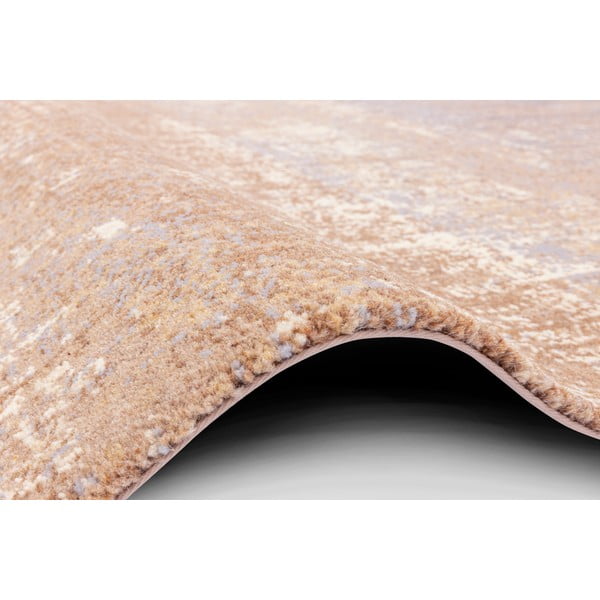 Hnedý vlnený koberec 133x180 cm Layers – Agnella-image-2