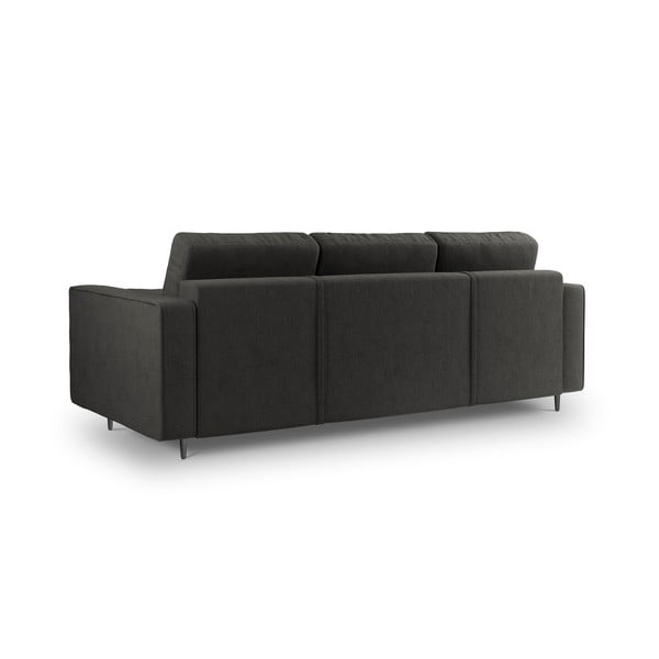 Tmavosivá rozkladacia pohovka Milo Casa Santo-image-4